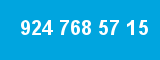 924 768 57 15